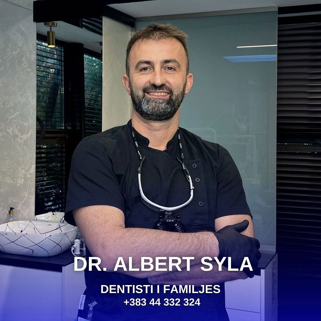 Dr. Albert Syla në klinikën Dentisti i Familjes