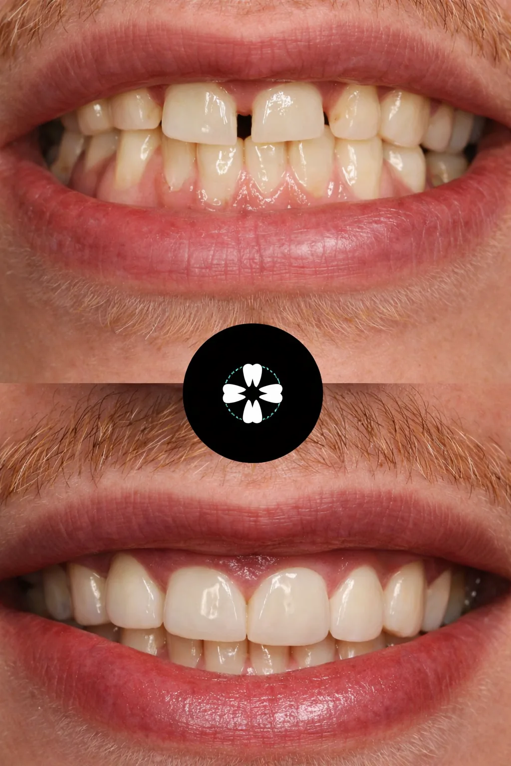 Rezultat para dhe pas restaurimit dentar